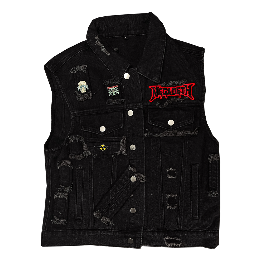 Hi-Con Vic Battle Vest - Megadeth Official UK Store – Megadeth GBP